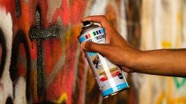 graffiti ruka